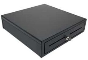 (Click to Enlarge) APG CASH DRAWER [DL320-1-BL410-B2] - >> MINOTA1616 - BLACK - 5B5C - CD101A - REMOVABLETILL (ITEM ALSO KNOWN AS : APG-DL3201BL410B2) [DL320-1-BL410-B2]