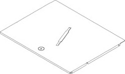 (Click to Enlarge) APG CASH DRAWER [PK-14A-DS101] - >> LOCK SET FOR TILL COVER - KEY101KEY   101 (ITEM ALSO KNOWN AS : APG-PK-14A-DS101) [PK-14A-DS101]