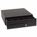 (Click to Enlarge) APG CASH DRAWERS [T320-BL1616] - APG  S100  HEAVY DUTY CASH DRAWER  MULTIPRO 24V  BLACK  16X16  ADJUSTABLE DUAL MEDIA SLOTS  FIXED 5X5 TILL  REQUIRES CABLE (ITEM ALSO KNOWN AS : APG-T320-BL1616) [T320-BL1616]