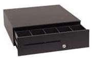 (Click to Enlarge) APG CASH DRAWER [T420-BL1616] - >> S100 BLACK - 16X16 - 420 MULTI-PRO INTERF (ITEM ALSO KNOWN AS : APG-T420-BL1616) [T420-BL1616]