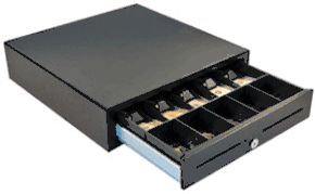 (Click to Enlarge) APG CASH DRAWERS [VB320-BL1616-B5] - APG  VASARIO  CASH DRAWER  MULTIPRO INTERFACE 24V  BLACK  16X16  ADJUSTABLE 4 BILLS 8 COIN TILL FOR CANADIAN BILLS (ITEM ALSO KNOWN AS : APG-VB320-BL1616-B5) [VB320-BL1616-B5]