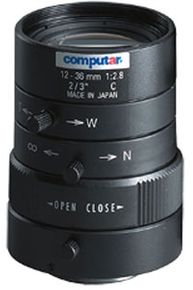 (Click to Enlarge) CBC AMERICA [M3Z1228C-MP] - >> 2 3 MEGAPIXEL C-MT - 12-36MM VARIFOCAL - (ITEM ALSO KNOWN AS : CBC-M3Z1228C-MP) [M3Z1228C-MP]