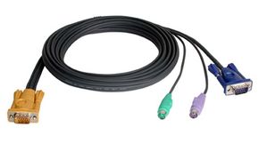 (Click to Enlarge) Aten 2L5202P 6' KVM Cable 