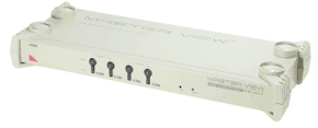 (Click to Enlarge) ATEN MasterView Pro 4-PORT KVM SWITCH FOR SUN (CS1804)