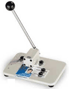 (Click to Enlarge) BRADY PEOPLE ID [3943-1510] - BRADY PEOPLE ID  MEDIUM MANUAL TABLE TOP SLOT PUNCH WITH ADJUSTABLE GUIDES  SLOT SIZE 9/16  X 1/8  [3943-1510]