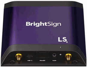 (Click to Enlarge) BRIGHTSIGN [LS425] - BRIGHTSIGN  H.265  FULL HD  HTML5  GRAPHICS & DIGITAL AUDIO  IDEAL FOR LOOPING VIDEO  SIMPLE HTML5 WIDGETS AND ANIMATION AND SINGLE TOUCHSCREEN EXPERIENCES [LS425]