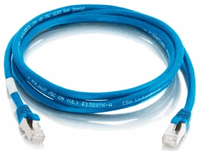 (Click to Enlarge) CABLESTOGO [CG00804] - >> 20FT CAT6 SNAGLESS STP CABLE-BLU 20FT (6.1M) CAT6 SNAGLESS SHIELDED (STP) ETHERNET NETWORK PATCH CABLE BLUE (ITEM ALSO KNOWN AS : CTG-CG00804) [CG00804]