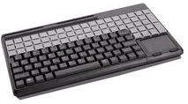 (Click to Enlarge) CHERRY ELECTRONICS [G86-61411EUAEAA] - CHERRY  G86-61411  KEYBOARD  LIGHT GRAY  QWRT  14IN  USB  MSR 3TRACKS (1/2/3) MAG STRIPE READER  TOUCHPAD  123 LAYOUT  IP54  CHERRY TOOLS CONFIGURATOR [G86-61411EUAEAA]