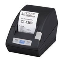 (Click to Enlarge) CITIZEN [CT-S280RSU-BK] - CITIZEN  REFER TO CT-S280IIUSUBK  THERMAL POS  CT-S280  SERIAL  BK   NEW SKU CT-S280IIUSU-BK (-) [CT-S280RSU-BK]