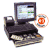 (Click to Enlarge) Complete Bar & Nightclub POS Point Of Sale Computer Touch System. Includes: Computer, Flat Touch Screen, Receipt Printer, Cash Drawer, Bar & Nightclub POS Software