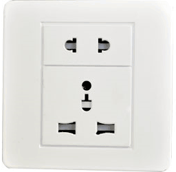 (Click to Enlarge) Covert Surveillance Electrical Outlet Camera