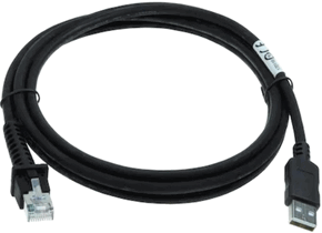 (Click to Enlarge) DATALOGIC [90A052258] - >> CABLE USB TYPA TPUW BLACK 2M STR CABLE USB TYPE A TPUW STRAIGHT 2M BLACK. (ITEM ALSO KNOWN AS : DTL-90A052258) [90A052258]