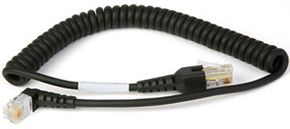 (Click to Enlarge) HONEYWELL [210164-103] - HONEYWELL - ACCESSORY - CABLE - COILED RIGHT ANGLE FOR SYMBOL 3100 - TEKLOGIX [210164-103]