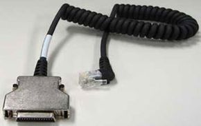 (Click to Enlarge) HONEYWELL SCANNING -- MOBILITY [210164-104] - >> NC NRCABLE FOR TEKLOGIX - COILED - RIGHT A (ITEM ALSO KNOWN AS : ONE-210164004) [210164-104]