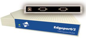 (Click to Enlarge) DIGI [301-1000-02] - >> DIGI EDGEPORT-2 USB TO SERIALUSB TO 2 PO (ITEM ALSO KNOWN AS : DIG-301-1000-02) [301-1000-02]
