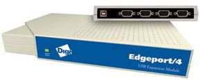 (Click to Enlarge) DIGI [DIG-301-1000-04] - >> DIGI EDGEPORT 4 PORT DB-9 USBTO SERIAL C (ITEM ALSO KNOWN AS : 301-1000-04) [DIG-301-1000-04]