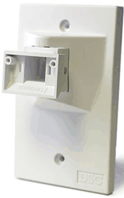 (Click to Enlarge) DIGITAL SECURITY CONTROLS [DM-W] - >> WALL MT MOTION DETECTOR MOUNTBRACKET (ITEM ALSO KNOWN AS : DSC-DMW) [DM-W]