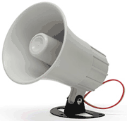 (Click to Enlarge) DIGITAL SECURITY CONTROLS [SD-20W] - >> 20 WATT DUAL TONE SIREN (ITEM ALSO KNOWN AS : DSC-SD20W) [SD-20W]