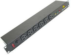 (Click to Enlarge) DITEK [DTK-RMAC12] - >> 12 OUTLET 19 RACK MOUNT [DTK-RMAC12]