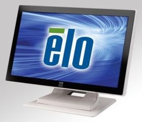 (Click to Enlarge) ELO TOUCH 19" TOUCH SCREEN USB WITH BASE 1919LM - WHITE - PCAP - PART NUMBER E849623