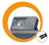 (Click to Enlarge) ELO TOUCH SOLUTIONS [e477341] - >> BIOMETRIC FINGER PRINT READER FOR ELO 1729-17A2-15A2  GRAY  (ITEM ALSO KNOWN AS : ELO-E477341) [e477341]