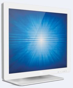 (Click to Enlarge) ELO TOUCHSYSTEMS [e920081] - ELO - 1929LM 19 - INCH LED TOUCH SCREEN MONITOR MEDICAL GRADE  - SAW 1TOUCH - USB CONTROLLER - ANTIGLARE - BEZEL - SPKRS - VGA - HDMI - DISLAYPORT - DVI ADAPTER VID - WHITE - M