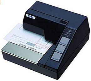 (Click to Enlarge) EPSON [C31C163292] - >> U295 IMPACT SLIP SERIAL DARK GRAY NO PS U295 SMALL FOOTPRINT SLIP PRINTER IMPACT DOT MATRIX SERIAL DARK GRAY NO POWER SUPPLY (ITEM ALSO KNOWN AS : EPS-C31C163292) [C31C163292]