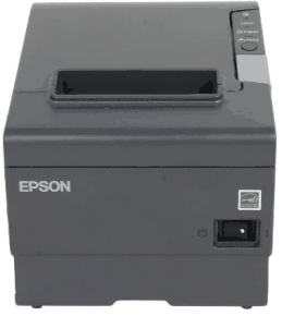 (Click to Enlarge) EPSON [c31ca85330] - EPSON -   - REFER TO C31CA85656 - TM - T88V - THERMAL RECEIPT PRINTER - ENERGY STAR RATED - EPSON DARK GRAY - ETHERNET (UB - E03) AND USB INTERFACE - POWER SUPPLY INCLUDED [c31ca85330]