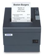 (Click to Enlarge) EPSON [c31c636352] - EPSON - TM-T88IV - RESTICK - 58MM - THERMAL RECEIPT PRINTER - SERIAL INTERFACE - EPSON DARK GRAY - 2 COLOR CAPABLE - PS-180 INCLUDED [c31c636352]