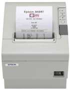 (Click to Enlarge) EPSON [C31C636A7661] - EPSON -- TM - T88 RESTICK - 80MM - THERMAL RECEIPT PRINTER - POWERED USB INTERFACE - EPSON COOL WHITE - 2 COLOR CAPABLE - PS - 180 NOT INCLUDED [C31C636A7661]