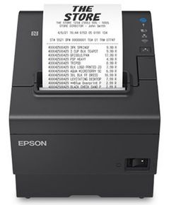 (Click to Enlarge) EPSON [C31CJ57022] - >> T88VII THML RECEIPT PARALLEL/ENET/USB BLACK OMNILINK TM-T88VII CONNECT-IT INTERFACE THERMAL PRINTER USB  +  ETHERNET  +  PARALLEL BLACK   4 YEAR LIMITED WARRANTY  EXTENDED WARRANTY AVAILABLE  INCLUDED IN BOX = EPSON TM-T88VII PRINT