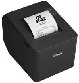 (Click to Enlarge) EPSON [C31CL47001] - >> T20IV THML RECEIPT SERIAL/USB BLACK W/PS 3 THERMAL RECEIPT PRINTER SERIAL/USB INTERFACE BLACK.  INCLUDES PRINTER THERMAL PAPER STARTER ROLL USB CABLE POWER ADAPTER AC CABLE WALL HANGING BRACKET SETUP GUIDE.   2 YEAR STANDARD WARRAN