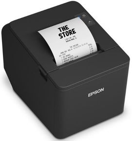 (Click to Enlarge) EPSON [C31CL47002] - >> T20IV THML RECEIPT SERIAL/USB/ENET BLACK W/PS 3 THERMAL RECEIPT PRINTER SERIAL/USB/ETHERNET INTERFACE BLACK.  INCLUDES PRINTER THERMAL PAPER STARTER ROLL USB CABLE POWER ADAPTER AC CABLE WALL HANGING BRACKET SETUP GUIDE.   2 YEAR S
