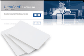 (Click to Enlarge) HID FARGO [082136] - HID FARGO - CONSUMABLES - ULTRACARD PREMIUM COMPOSITE CR - 80 30 MIL CARD - 500 CARDS - PRICED PER BOX [082136]