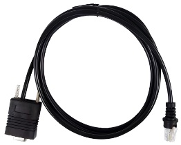 (Click to Enlarge) HONEYWELL [CBL-GIL-300-S00-02] - HONEYWELL  CABLE  RS232 (5V SIGNALS)  GILBARCO PASSPORT  BLACK  DB9 FEMALE  3M (9.8')  STRAIGHT (ITEM ALSO KNOWN AS : HSM-CBLGIL300S0002) [CBL-GIL-300-S00-02]