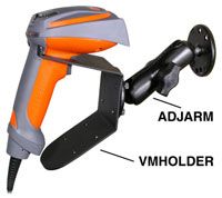 (Click to Enlarge) HONEYWELL SCANNING -- MOBILITY [VMHOLDERE] - >> -HOLDER VEHICLE   FORK LIFT 3800I (ITEM ALSO KNOWN AS : HHP-VMHOLDERE) [VMHOLDERE]