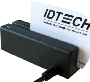 (Click to Enlarge) ID TECHNOLOGIES [IDMB-337112] - ID TECH  MINIMAG  RS232 PORT POWERE D  MSR  TRACK 1 & 2 [IDMB-337112]