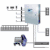 (Click to Enlarge) ZEBRA ENTERPRISE [CA4000] - ZEBRA EVM/EMC  ACCESORY  POWER CABLE ADAPTER CPC CONN TO 100 OR 240VAC POWER SUPPLY FOR PS1450 (ITEM ALSO KNOWN AS : MOT-CA4000) [CA4000]