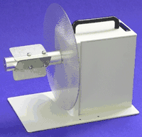 (Click to Enlarge) LABELMATE [MC-10A] - LABELMATE  LABEL REWINDER  QUALITY LOW-COST   REWIND ON STANDARD 3  DIAMETER CORES OR CORELESS. SELECTABLE REWIND / UNWIND FORCE SETTINGS [MC-10A]