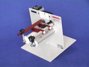 (Click to Enlarge) LABELMATE [S-100] - LABELMATE  HD LABEL SLITTER WITH 2 BLADES  6  MAX. WIDTH  REQUIRES CAT-3-CHUCK WITH HIGH TORQUE [S-100]