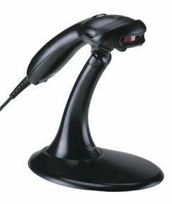 (Click to Enlarge) Laser Barcode Scanner with Stand