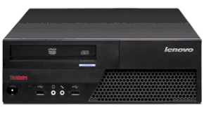 (Click to Enlarge) Lenovo POS Small Form Factor - Intel Pentium Dual core 2.7Ghz, 2GB RAM, 250GB HD, Win 7 Pro, DVDRW