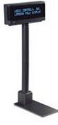 (Click to Enlarge) BEMATECH [LD9200-PT-9BK] - LOGIC - LD9200 - POLE DISPLAY - BLACK - 9.5MM 2X20 - DOUBLE SIDED SERIAL [LD9200-PT-9BK]