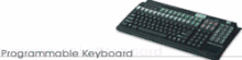 (Click to Enlarge) BEMATECH [lk8000] - BEMATECH - LK8000 - TOUCH PAD (QWERTY) KEYBOARD - BLACK - 122 PROGRAMMABLE KEYS - 46 RELEGENDABLE KEYS - PS/2 INTERFACE [lk8000]