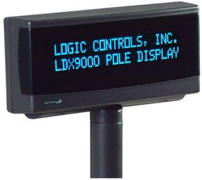 (Click to Enlarge) LOGIC CONTROL INC [LDX9000UP-GY] - LOGIC CONTROLS  REFER TO LDX9000 UP  POLE DISPLAY 9.5MM STANDARD USB PORT-POWERED CONFIGURABLE COMMAND SET- GRAY (-) [LDX9000UP-GY]