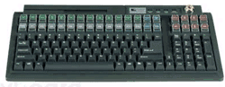 (Click to Enlarge) LOGIC CONTROL INC [LK1600M-BK] - LOGIC CONTROLS - 120 KEY COMPACT KEYBOARD - MSR BLACK - PS - 2 INTERNAL  - FULLY PROGRAMMABLE - BLACK [LK1600M-BK]