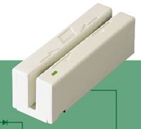 (Click to Enlarge) MAGTEK [21040101] - >> MINI MSR USB HID TRACK 12 3 W WHITE(SURE S (ITEM ALSO KNOWN AS : MAG-21040101) [21040101]