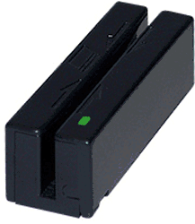 (Click to Enlarge) MAGTEK [21040108] - >> MINI MSR USB BLACK KEYBOARD EMULATION -    (ITEM ALSO KNOWN AS : MAG-21040108) [21040108]