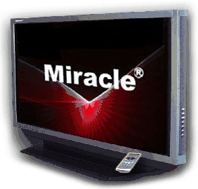 (Click to Enlarge) MiracleTouch 46" Touch Screen, HDTV/Touch Monitor/White Board 3-in-1. Long Life Infrared Touch Screen USB 1080P, Hand Writing