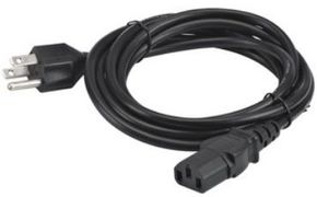 (Click to Enlarge) ZEBRA ENTERPRISE [23844-00-00R] - ZEBRA EVM/EMC  US AC LINE CORD  3 WIRE/PRONG  7.5 FEET  GROUNDED  NEMA 5-15P (ITEM ALSO KNOWN AS : SYM-238440000R) [23844-00-00R]